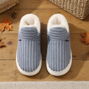 Chaussons douillets pour femme, style Pilou Pilou