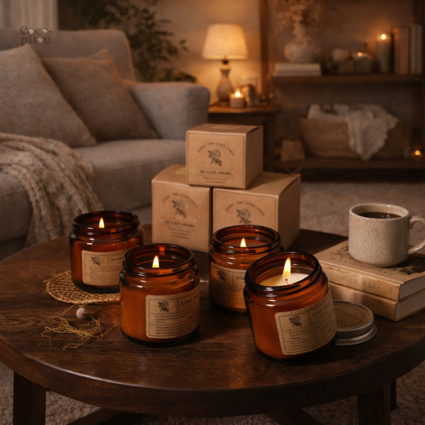 Bougie aromathérapie Cocooning pour moments de détente