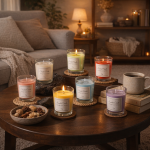 Bougie aromathérapie parfumée pour un moment cocooning