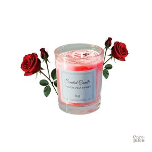 Bougie cocooning parfumée pour créer une atmosphère chaleureuse