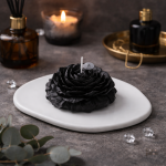 Bougie aromatique délicate, parfaite pour le cocooning