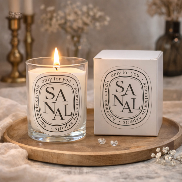 Ambiance cocooning avec cette bougie parfumée douce