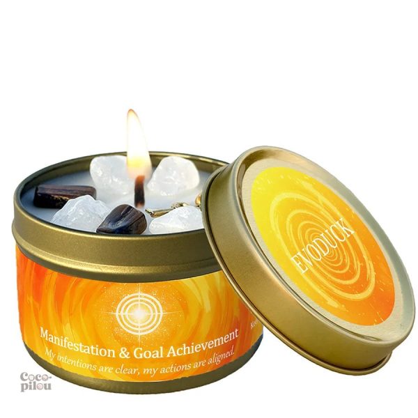 Parfum doux d'attraction, bougie pour soirées cocooning