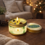 Bougie parfumée attirante pour moments de détente