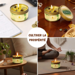 Bougie cocooning, parfum séduisant pour intérieur