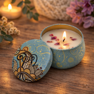 Bougie parfumée pour une ambiance cocooning