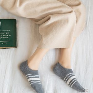 Chaussettes Pilou Pilou confortables et douces en gris