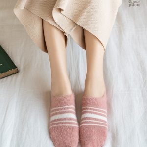 Chaussettes Pilou Pilou élégantes et confortables en rose