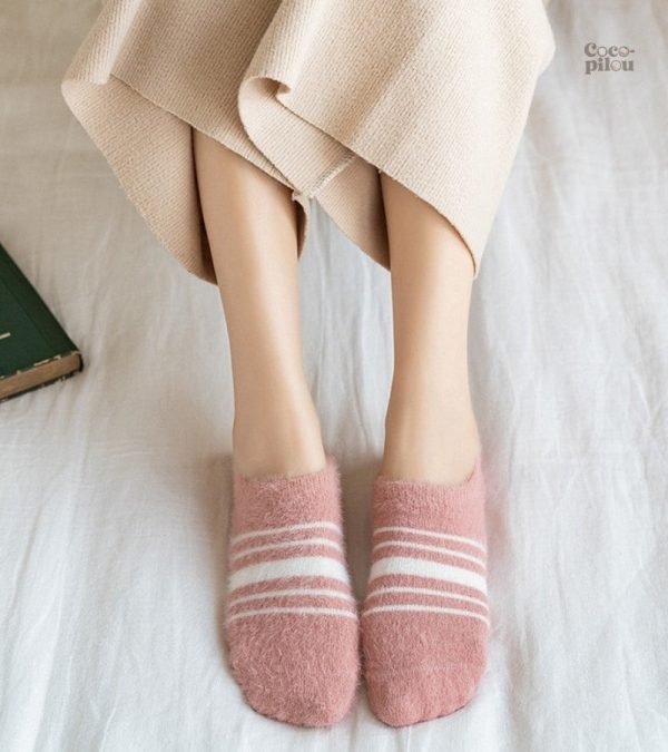 Chaussettes Pilou Pilou élégantes et confortables en rose
