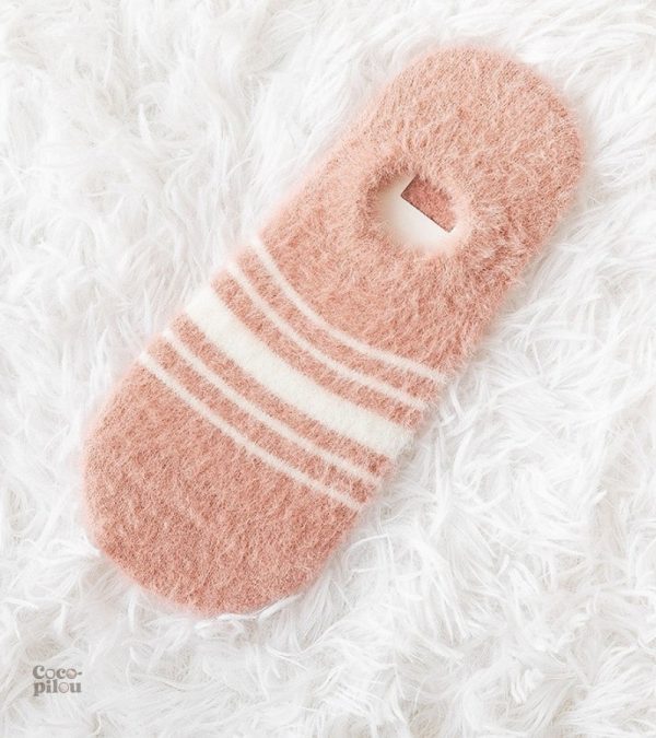Chaussettes basses roses pour un style décontracté féminin