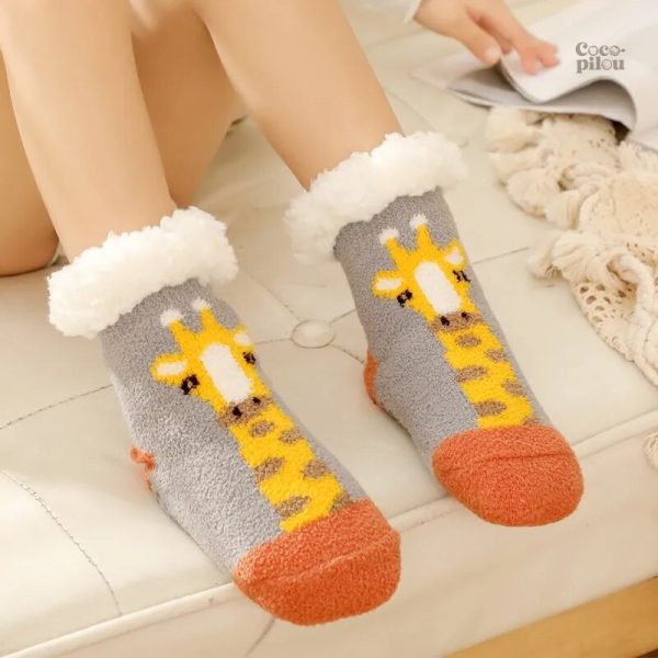Chaussettes bébé 0-3 mois Pilou Pilou en doux matériau