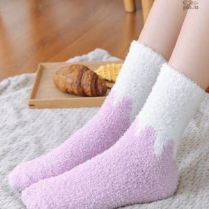 Chaussettes confortables et douces pour un hiver chaleureux