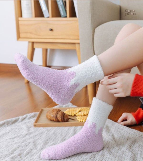 Chaussettes Pilou Pilou pour femme, idéales contre le froid