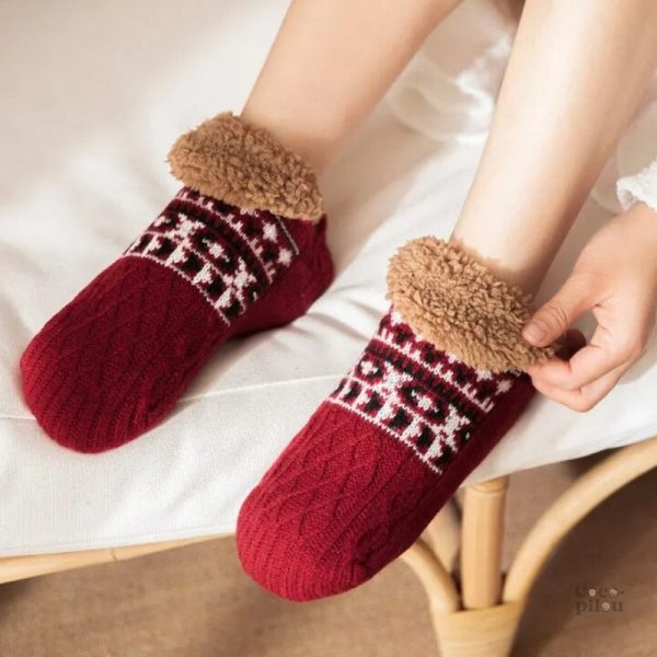Chaussettes douillettes Pilou Pilou, parfaites pour l'hiver
