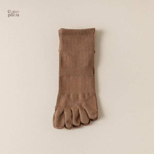 Chaussettes doigt de pied colorées et ludiques