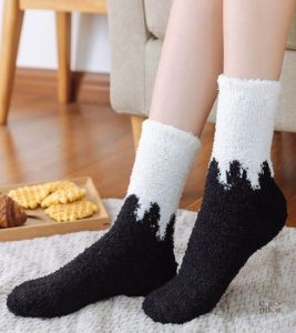 Chaussettes Pilou Pilou douces et chaudes pour femmes