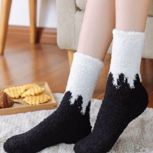 Chaussettes Pilou Pilou douces et chaudes pour femmes