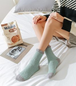 Chaussettes en laine douce et chaude pour un confort optimal