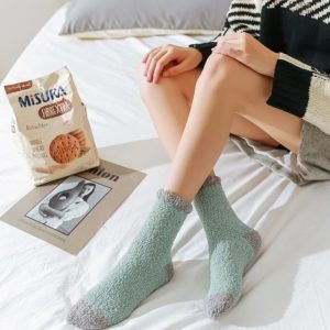 Chaussettes en laine douce et chaude pour un confort optimal