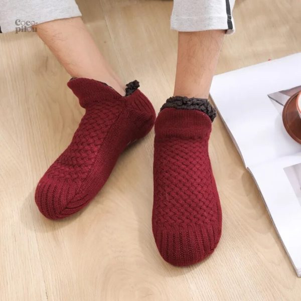 Chaussettes en laine pour homme