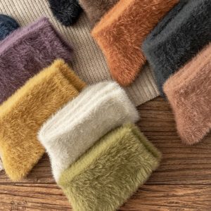Chaussettes douces et confortables en molleton