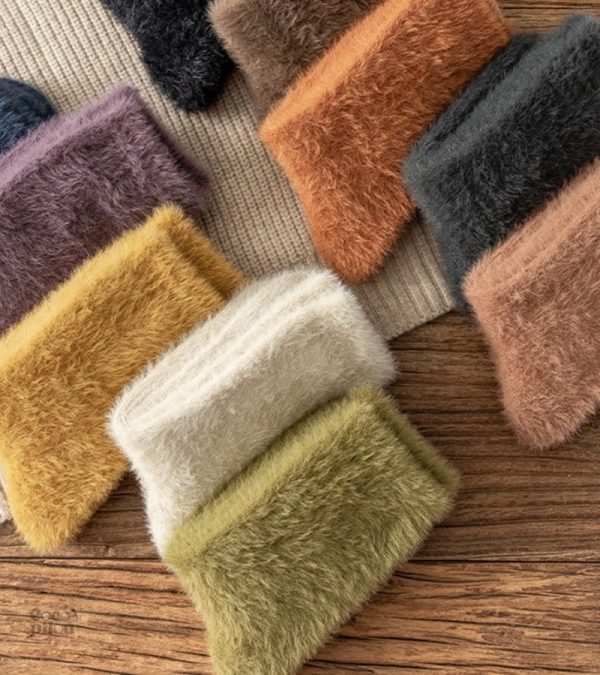 Chaussettes douces et confortables en molleton