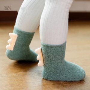 Chaussettes molletonnées pour bébé, confort et chaleur