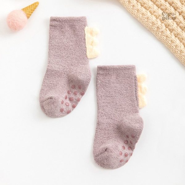 Chaussettes chaudes pour nourrissons, style et confort