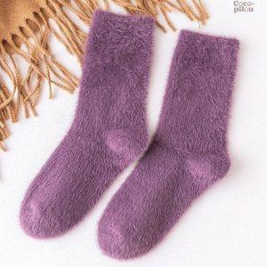 Chaussettes moumoute Pilou Pilou pour femme