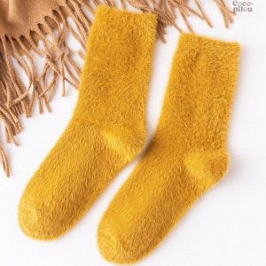 Chaussettes moumoute confortables pour femmes