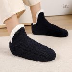 Chaussettes moumoute confortables pour hommes en pilou pilou