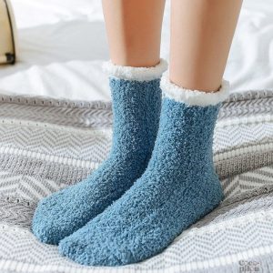 Chaussettes Pilou Pilou en style mouton pour femme