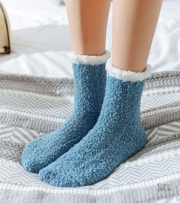 Chaussettes Pilou Pilou en style mouton pour femme