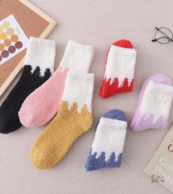 Chaussettes Pilou Pilou, idéales pour un look décontracté et chaud
