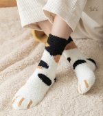 Chaussette Pilou à texture pelucheuse pour un confort optimal