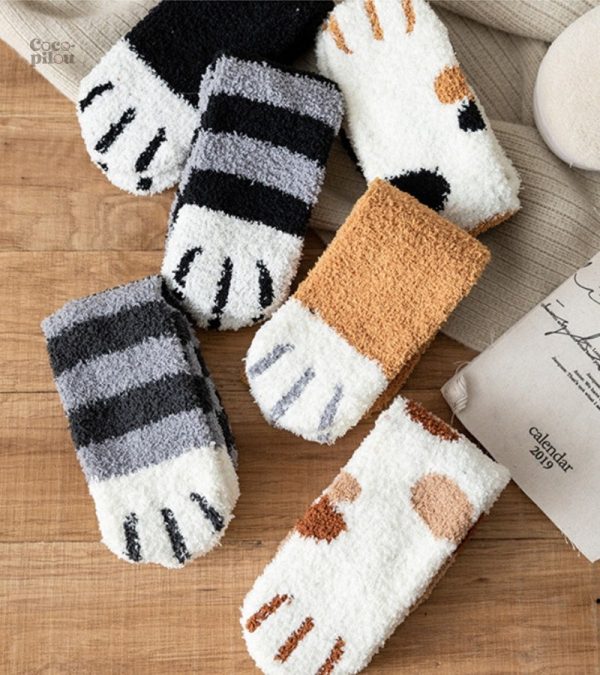 Chaussette Pilou femme idéale pour la détente à la maison