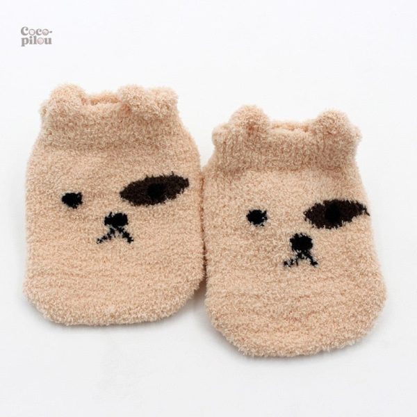 Chaussettes bébé en tissu doux Pilou Pilou