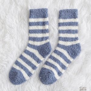 Chaussette Pilou Pilou bleu marine pour femme