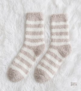 Chaussettes Pilou Pilou gris clair pour femme