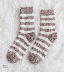Chaussettes Pilou Pilou gris foncé pour femmes