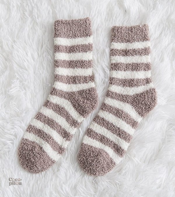 Chaussettes Pilou Pilou gris foncé pour femmes
