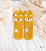 Chaussettes Pilou Pilou femme motif renard doux et confortable