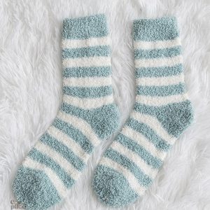 Chaussette Pilou Pilou turquoise pour femme
