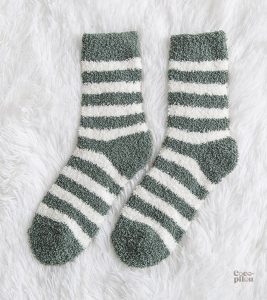 Chaussettes Pilou Pilou vert pour femme, confort et douceur