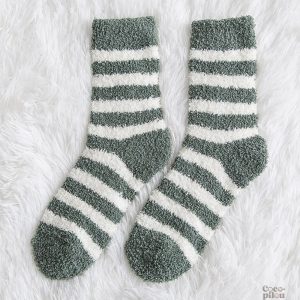 Chaussettes Pilou Pilou vert pour femme, confort et douceur