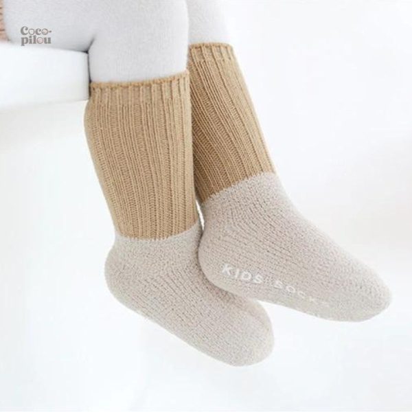 Chaussette polaire bébé douce et confortable