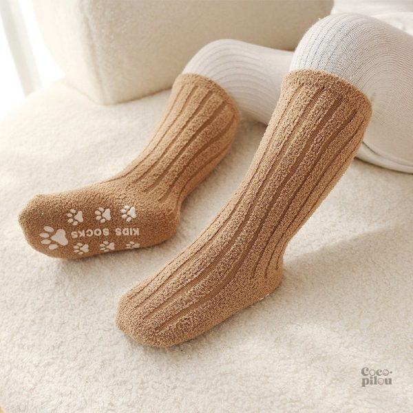 Chaussette polaire enfant douce et confortable