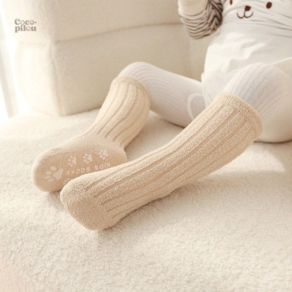 Chaussette polaire colorée pour enfants