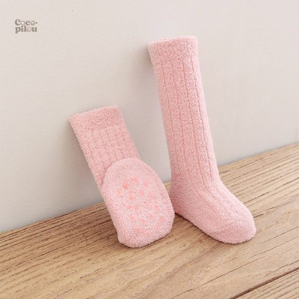 Chaussette enfant en matière douce et chaude
