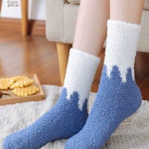 Chaussettes polaires femme confortables et douces